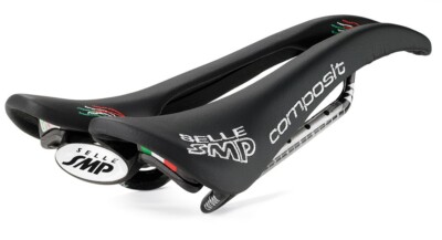 Selle SMP Composit Fahrrad-Sattel // Herren schwarz weiß