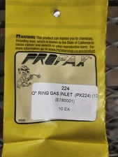 PROFAX PX224 O-RING GAS INLET TWECO GUN #224, 10 PACK