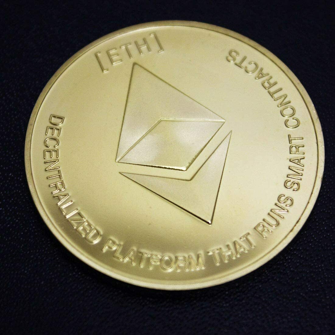 Ethereum Crypto Currency Gold Crypto Coin 1oz W/ Case Limited Edition ETH  Ether