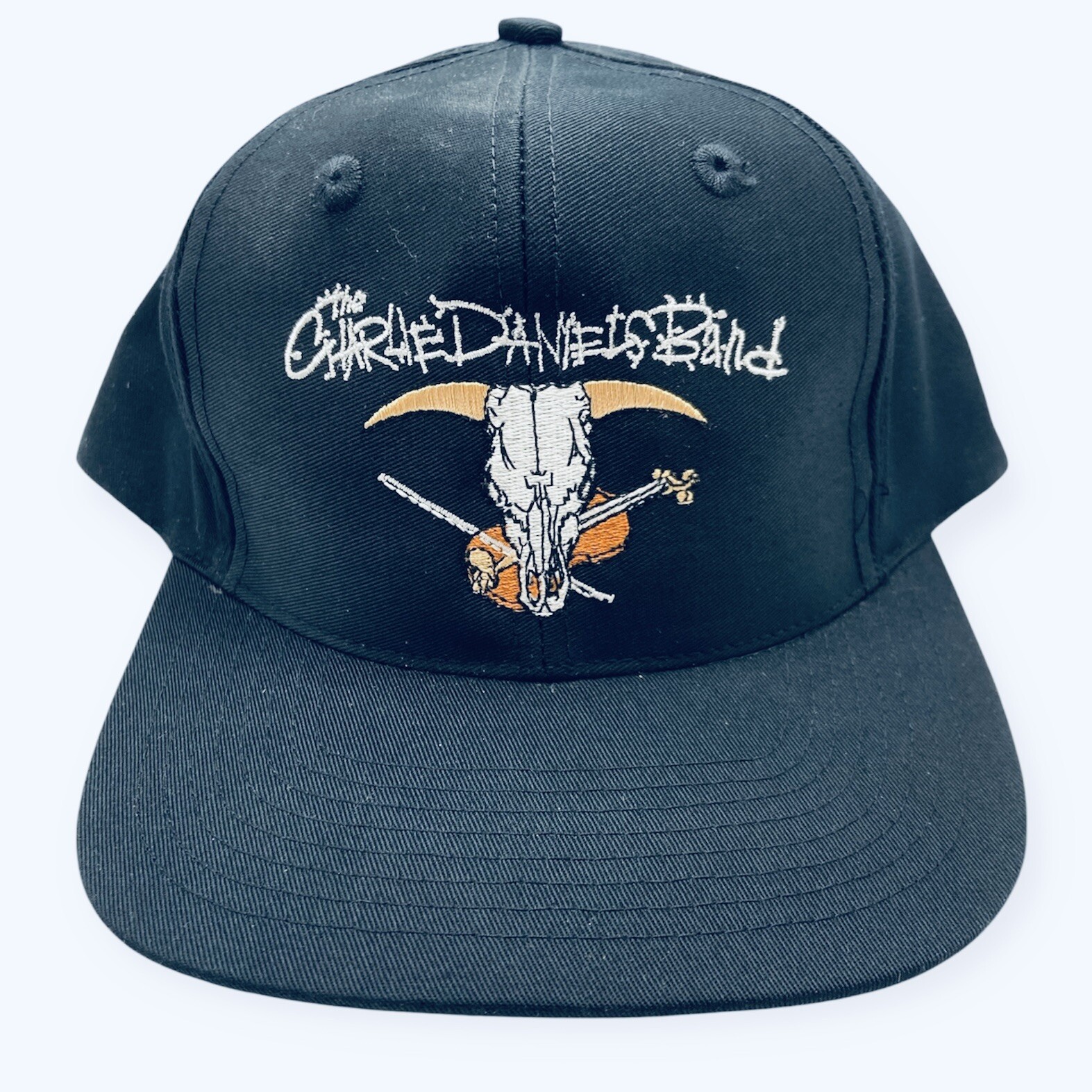 NEW Charlie Daniels Band Black SnapBack Hat Concert Merchandise Head To Toe