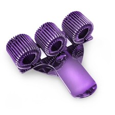 Purple Treble Triple Pen Holder Pocket pen Clip Perfect for Nurses, Doctor 3 Set