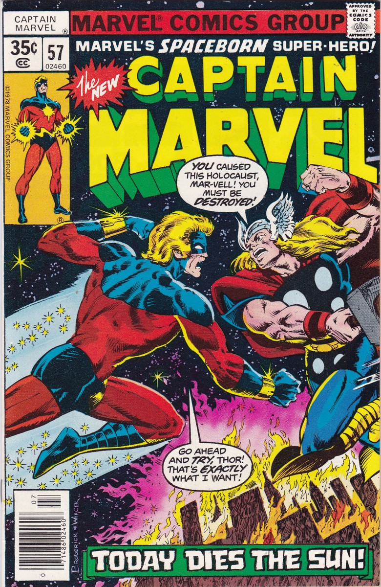 CAPTAIN MARVEL #57 VF/NM | eBay