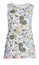 New Disney Mickey Mouse  Friends Womens Tank Top Size M 7-9 