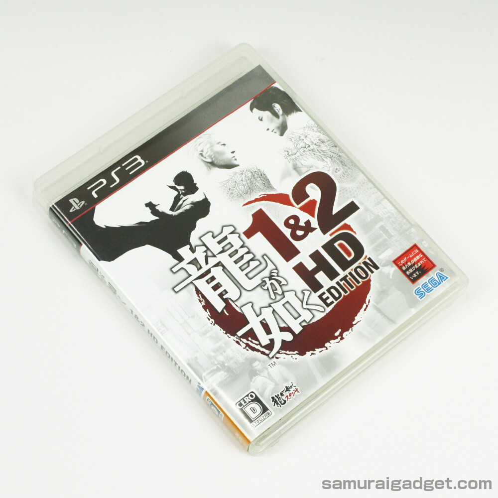 Yakuza 1&2 HD Edition (Ryu ga Gotoku) PS3 [VeryGood!] Japan