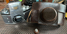 EXAKTA II Ihagee German SLR camera in case