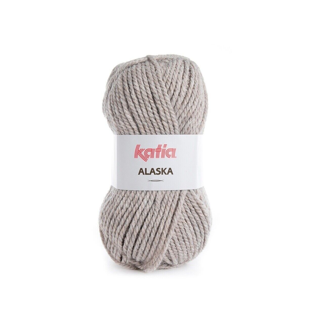 Alaska by Katia - Beige Mezcla (14) - 100 g / approx. 115 m Wool