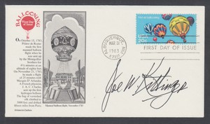 Joe-W-Kittinger-American-Balloonist-autographed-Hot-Air-Ballooning-FDC