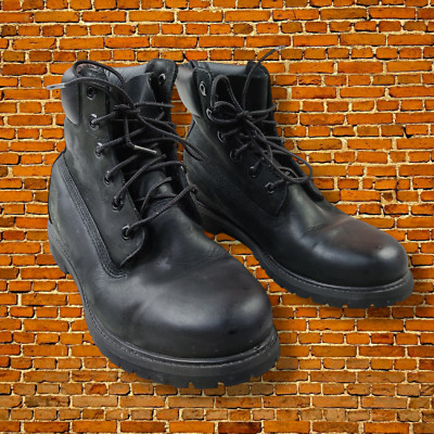Timberland UK 7 US 9W SCHWARZE HOCHWERTIGE DAMEN-SCHNÜRSTIEFELETTEN AUS LEDER 6 ZOLL
