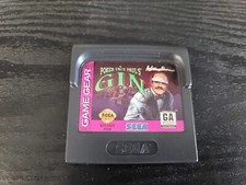 Poker Face Paul's Gin for Sega Game Gear GG Cart Great Shape