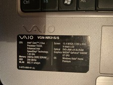 Sony VAIO VGN-NR31S - Lotto stock di pezzi di ricambio