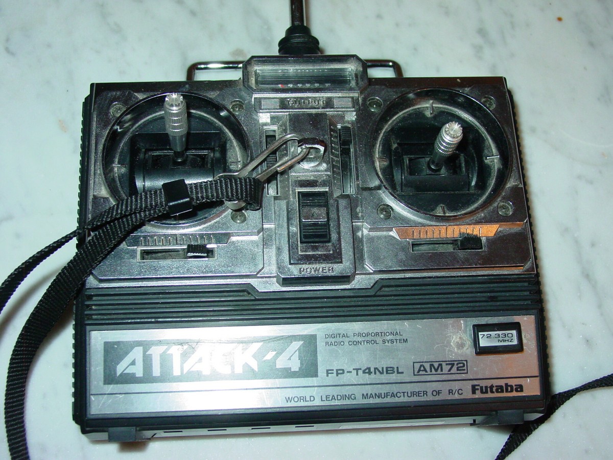 Futaba Attack 4 Digital Proportional Radio Control System FP-4NBL