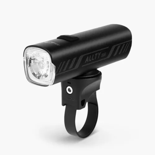 Bike Light ALLTY 800, IPX7, Type-C Reverse Charging, Powerful Bike Headlight