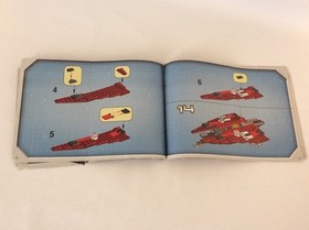 Lego Star Wars 7143 Jedi Starfighter * Instruction Manual Only