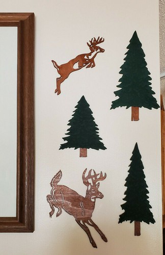 Hermoso acento Whitetail Buck hecho a medida para sus arreglos de imagen. - Imagen 2 de 4