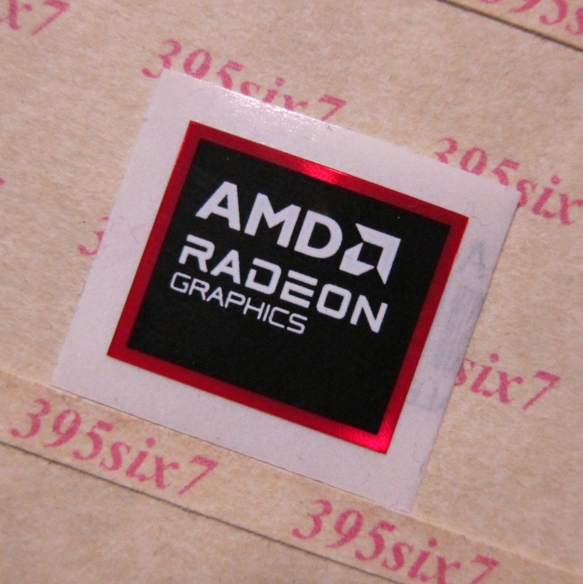 AMD RYZEN 7 Sticker 2024 Version 17mm x 20mm #202404032159 | eBay