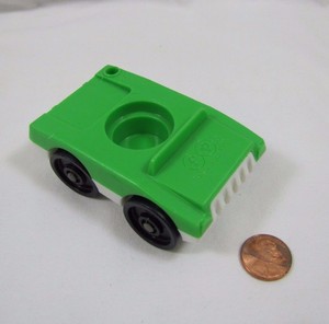 fisher price green car