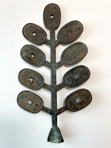 VERY RARE Japanese Coin Tree | Late Edo Period 1835-1870 - Picture 3 of 10