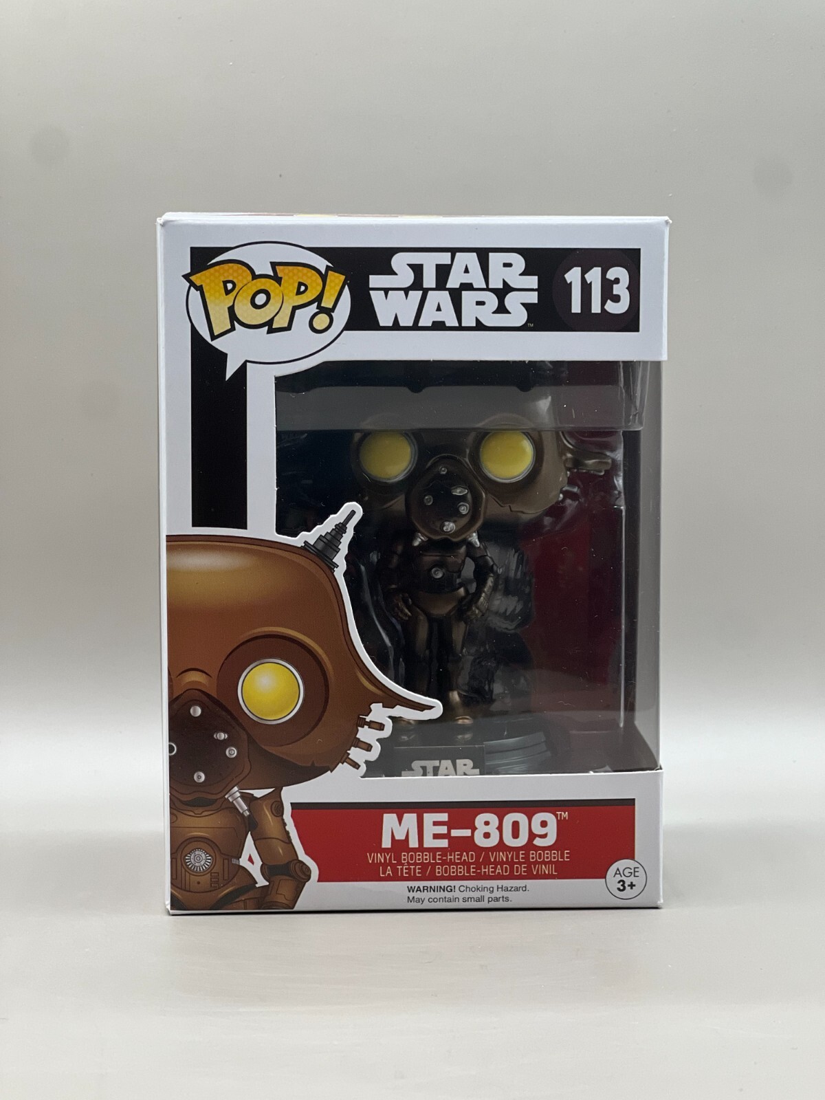 Sale Funko Pop Vinyl Star Wars Me-809 #113 Droid Bobblehead Figure New