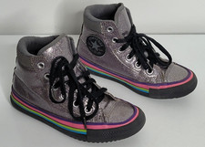 Converse Chuck Taylor All Star Iridescent Glitter Girl Size 12 High Top Sneakers