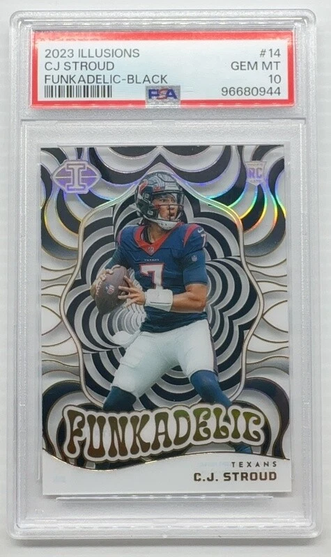 CJ Stroud Panini Illusions Funkadelic #14 Black