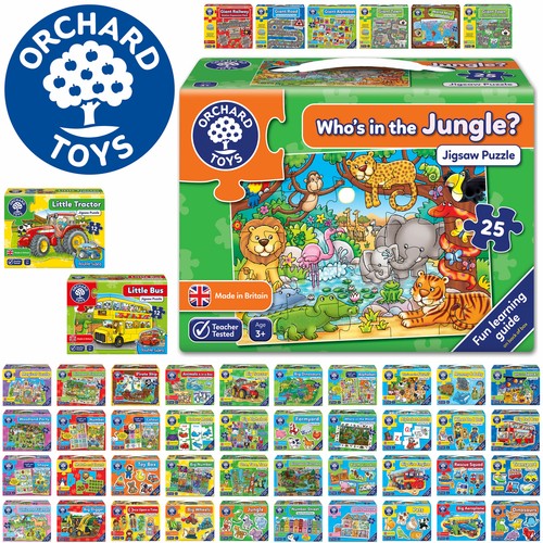 Orchard Toys First Children Jigsaws Educational Puzzle for ages 39 MADE IN UK eBay