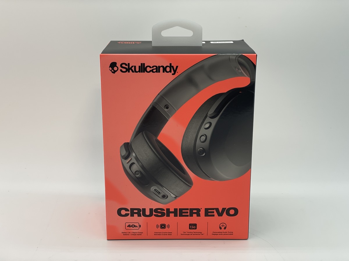 Skullcandy Crusher Wireless ブラック/オレンジ Skullcandy Crusher ANC 2 Over the Ear Noise Canceling