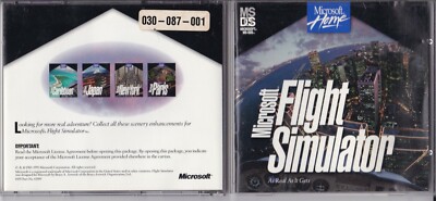 Vintage Microsoft Flight Simulator: As Real As It Gets (PC, 1995) *COMPLETE*