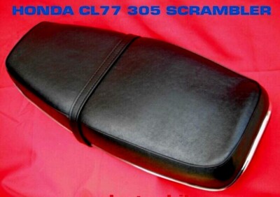 cl72 cl77 シート HONDA CL72 250 CL77 COMPLETE SEAT COVER KIT BONUS NEW CHROME TRIM