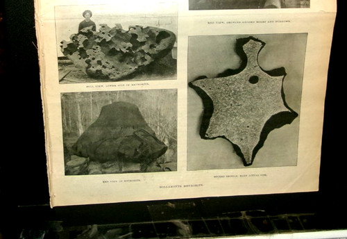1904 WILLAMETTE METEOR METEORITE- ILLUSTRATED DETAILED REPORT