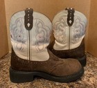 Women’s Justin Gypsy Boots 7B Cowgirl Western Barnwood Brown/Cream Style# L9924 — photo 4