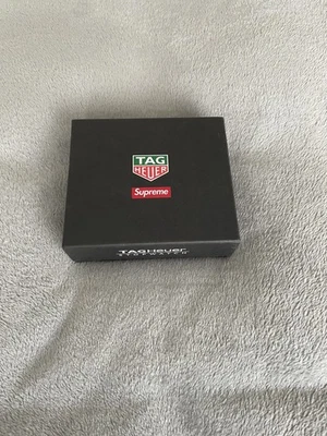 Supreme x Tag Heuer Stop Watch, Lanyard And Box Included (Brand New) - Image 1 of 4