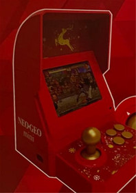 SNK Neo Geo Mini Christmas Limited Edition Console Red With Box New Unopened