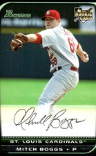 Mitch Boggs 2008 Bowman Draft Picks & Prospects #BDP10 Cardinals MLB READ