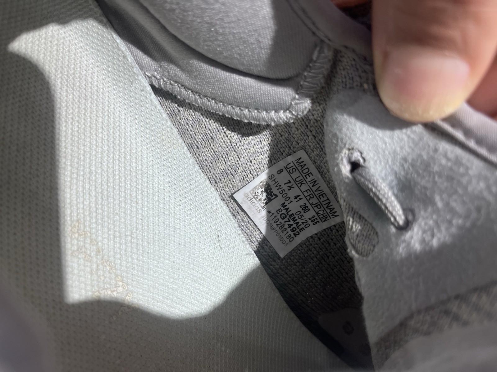 Two Pairs Of Men’s adidas Yeezy Size 8 And 8.5 thumbnail 10