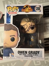 Chris Pratt Autograph Signed Owen Grady Funko Pop! ACOA - Jurassic World