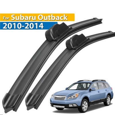 2Pcs Front Windshield Wiper Blade Set For Subaru Outback 2010-2014 26''+19''