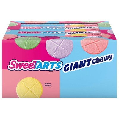 New SweeTARTS Giant Chewy Candy, Sweet and Tart, 1.35 oz, 36 count Free Shipping