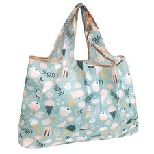 Durable and Large Nylon Reusable Shopping Bag Summer Treats