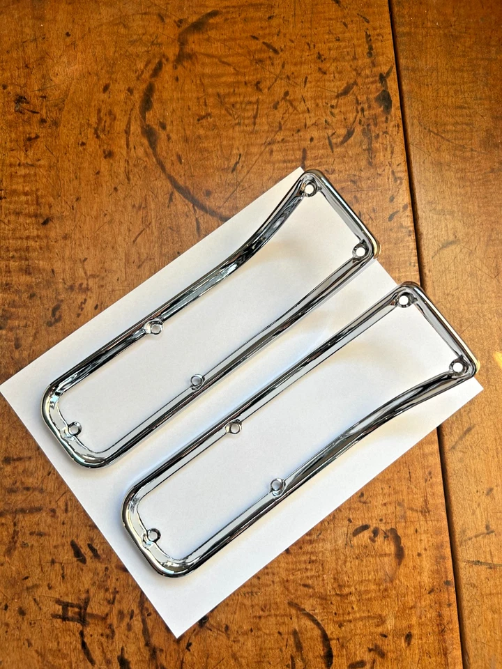 1966 Chevelle Taillight Bezel Set NEW - Image 3 of 4