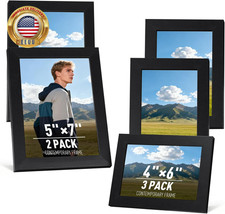 Black Gallery Photo Frame Set of 5