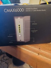 ASUS CMAX6000 WiFi 6 Cable Modem Wireless Router Combination DOCSIS 3.1