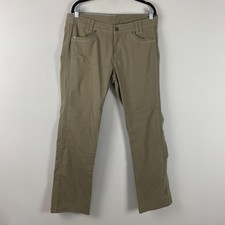 Kuhl Vintage Patina Dye Pants Womens 14 Regular Stretch Beige Outdoor Hiking Reg