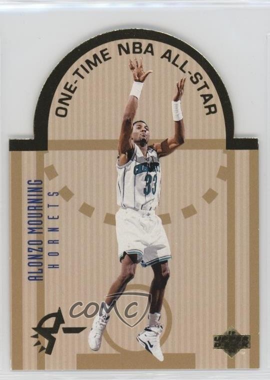 1993-94 Upper Deck Special Edition Die-Cut All-Stars Alonzo Mourning #E2 HOF