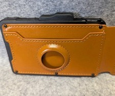 Airtag Wallet RFID Blocking Popup Card Holder Brown New. Add Your Own Air Tag