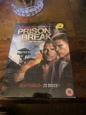 Prison Break Complete Series Box Set 1-4 with th Final Break 80 Episodes 23 Disc