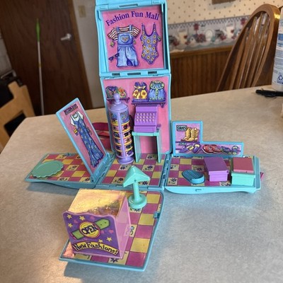 Rare Galoob Fashion Fun Mall FoldOut Play Set Vintage 1997, Backpack, Excellent