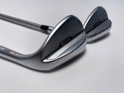 ピン s159 56° Ping s159 Chrome Wedge Set 56* 12 | 60* 6 Orange Dot 2* Flat Alta