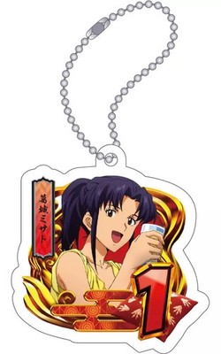 Misato Katsuragi Schlüsselanhänger Acryl Godzilla vs. Evangelion 20th Anniver...