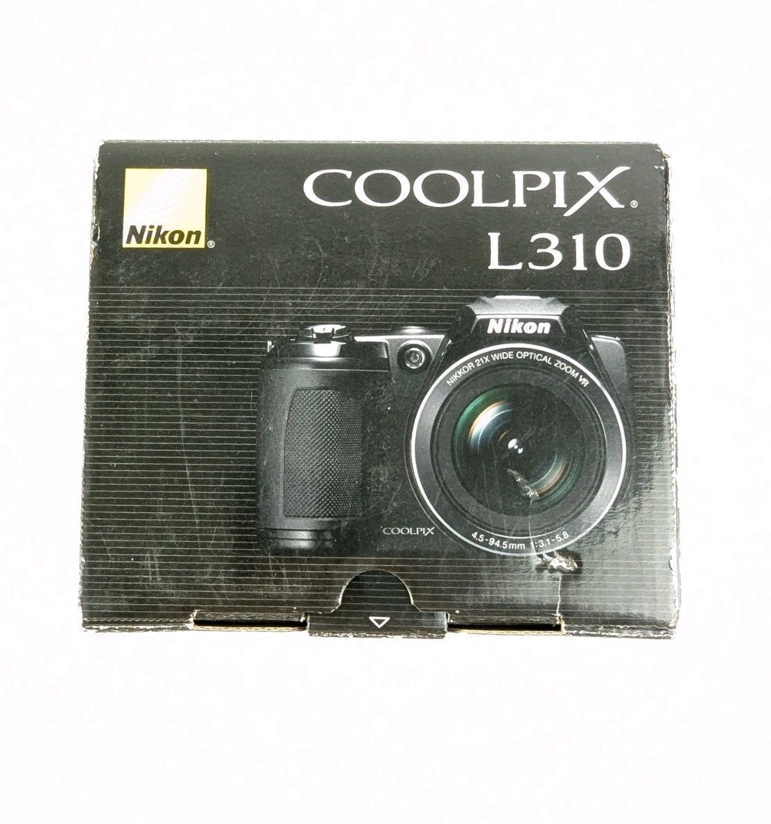 【訳あり品】Nikon COOLPIX P310 ブラック Nikon Coolpix P310,Black,4.2x,3in,16MP Excellent from JAPAN