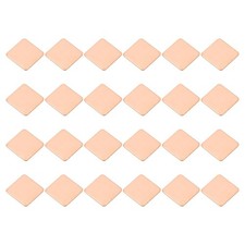 24 Pcs Heatsink Copper Pad Shim IC Chipset GPU Thermal Heatsink 15x15x0.6mm 